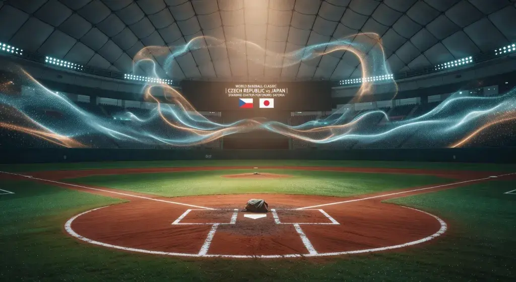 Czech pitcher Ondrej Satoria receives standing ovation from Japanese fans at Tokyo Dome in World Baseball Classic