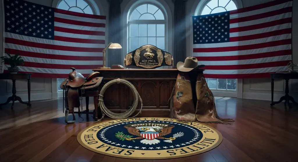 Trump hosts 2025 PRCA and WPRA world champions at White House