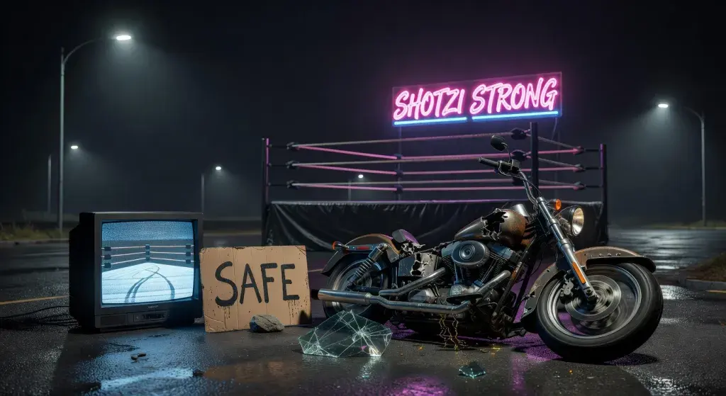 Pro wrestler Shotzi Blackheart says brother found safe after going missing following car crash in California