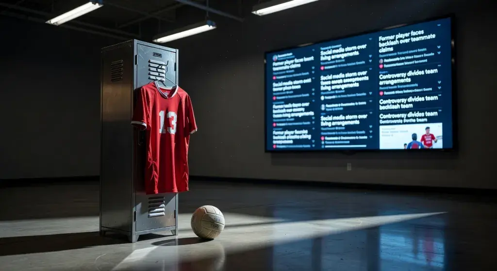 Former San Jose State volleyball player Brooke Slusser faces social media criticism over claims of sharing living space with transgender teammate