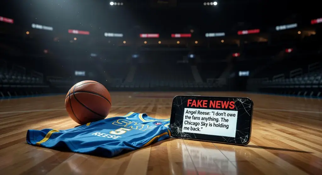 Chicago Sky forward Angel Reese calls out fake social media quote attributed to her