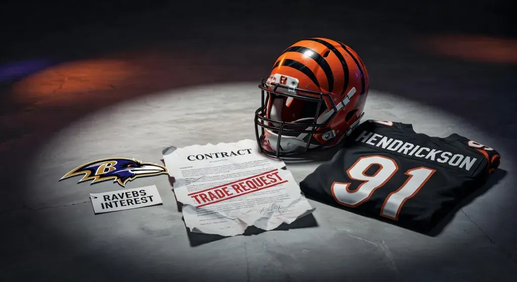 Bengals DE Trey Hendrickson requests trade; Ravens among teams showing interest