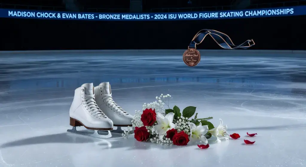 Madison Chock and Evan Bates Win Bronze in Ice Dance at 2024 World Figure Skating Championships