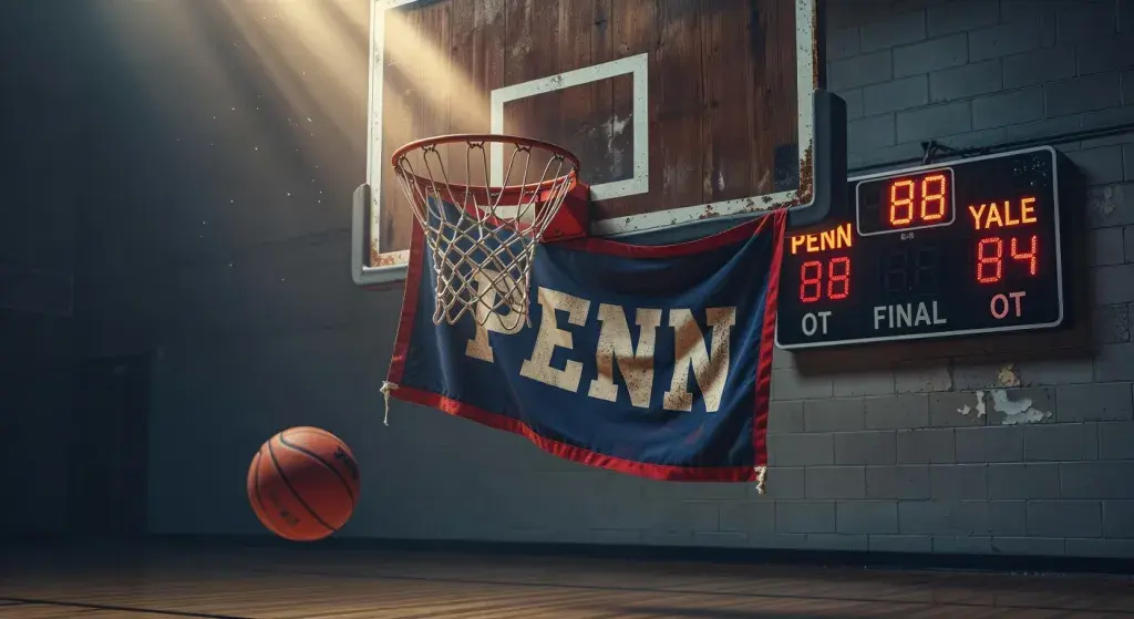 Penn defeats top-seeded Yale 88-84 in overtime to win Ivy League men's basketball tournament