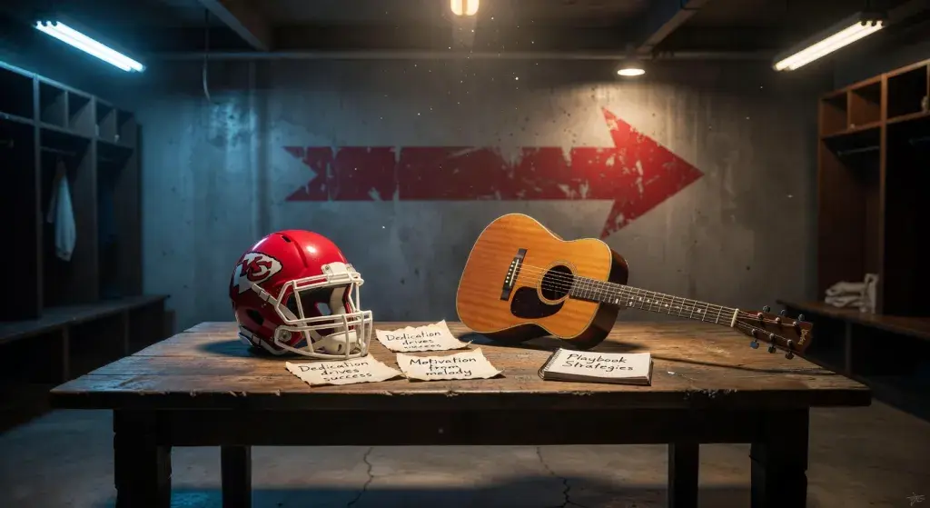 Travis Kelce credits Taylor Swift's work ethic for motivating his return to Kansas City Chiefs