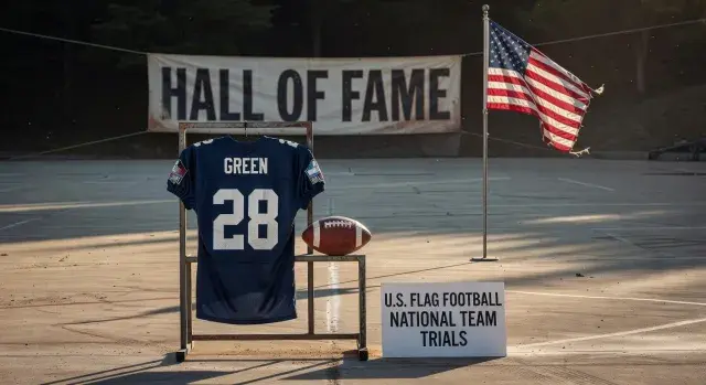 Pro Football Hall of Famer Darrell Green attends U.S. flag football national team trials