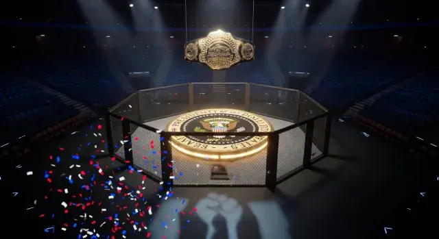 President-elect Donald Trump attends UFC 309 in New York